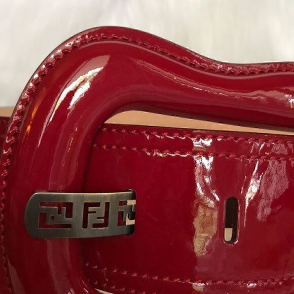 FENDI BELT leather made in Italy 100% authentic - Picture 4 of 8